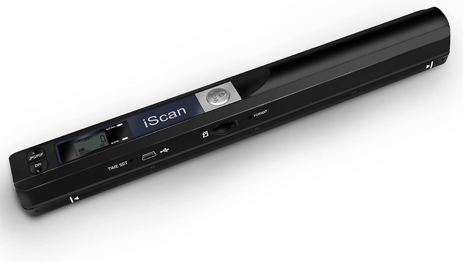 Nachar Portable Scanner, 900 DPI A4 Document Scanner Handheld,Portable Small iScan Document Image Scanner Support TF Card 32G Storage Battery Operated PDF/JPG Hand Scanner