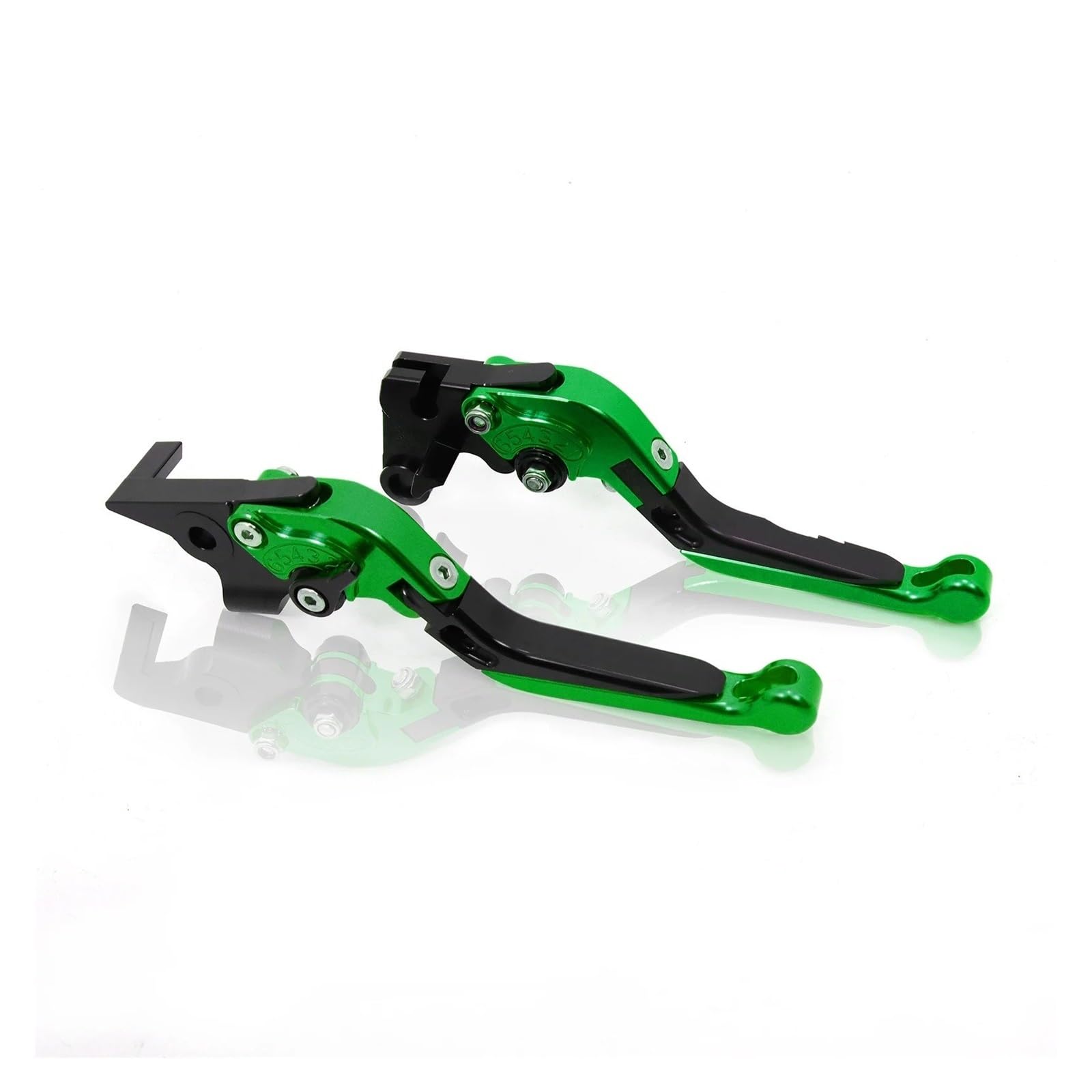 Jwqebns E Motorcycl Brak Clutch Levers For Kawasaki R6n 2017-2021 Aluminum Xtendabl Adjustabl Folding Brak Clutch Levers(E)