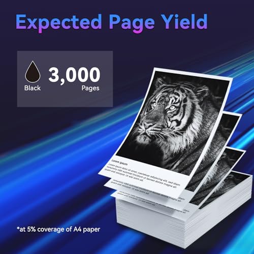 ZIPRINT TN2510XL TN-2510XL 4er-Pack Kompatibel für Brother HL-L2400DWE Toner TN2510XL für Brother MFC-L2835DW Toner MCF-L2800DW MFC-L2827DW MFC-L2860DWE DCP-I2620DW DCP-L2627DW DCP-L2660DW (Schwarz)