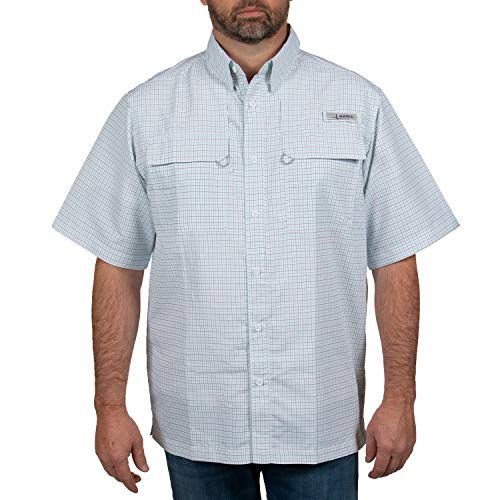 HABIT Men's Skirr River Shirt Short Sleeve