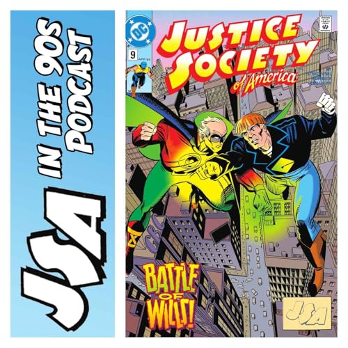 JSA in the 90s – Justice Society of America #9 (Apr 1993) Podcast Por arte de portada