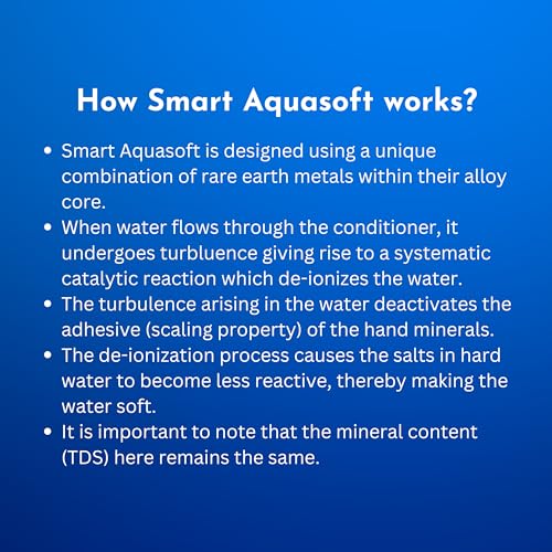 Image of Parryware Smart Aquasoft 12 Water Softener (for Individual Product ONLY) | Controls Hair Loss Due to Hard Water | Prevents limescale deposits | 2 Years Warranty | Free Installation | FCAS0112