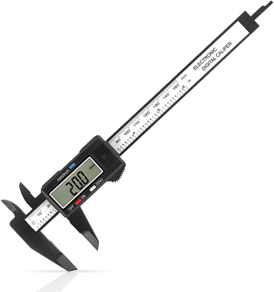 - Digital Caliper, Sangabery 0-6 inches Caliper with Large LCD Screen, Auto - Off Feature, Inch and Millimeter Conversion Measuring Tool, Perfect for Household/DIY Measurment, etc