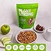 PLANTSTRONG All-American Apple Pie Granola – Whole Grain Oil-Free Granola with Chewy Dried Apples, Sweetened Only with Dates, Made from Whole Plants, Crunchy Breakfast or Snack (4-Pack (9 oz Bags))