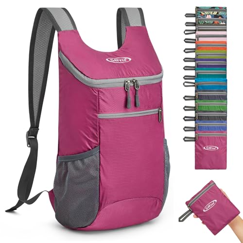 Image of G4Free Lightweight Packable Hiking Backpack for Men Women Small Hiking Daypacks Foldable Shoulder Pack Casual Outdoor Bag 11L