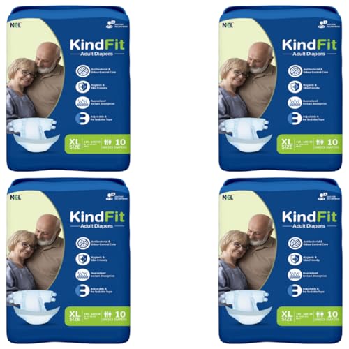 Image of Tape Diapers - XL Size 40 Pcs 16-Hr Leakproof Odour Lock