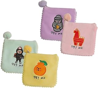 NOLITOY Tampon Holder 4Pcs tampons compact period pouch multi-function tampon holder storage bag fruit Miss cute