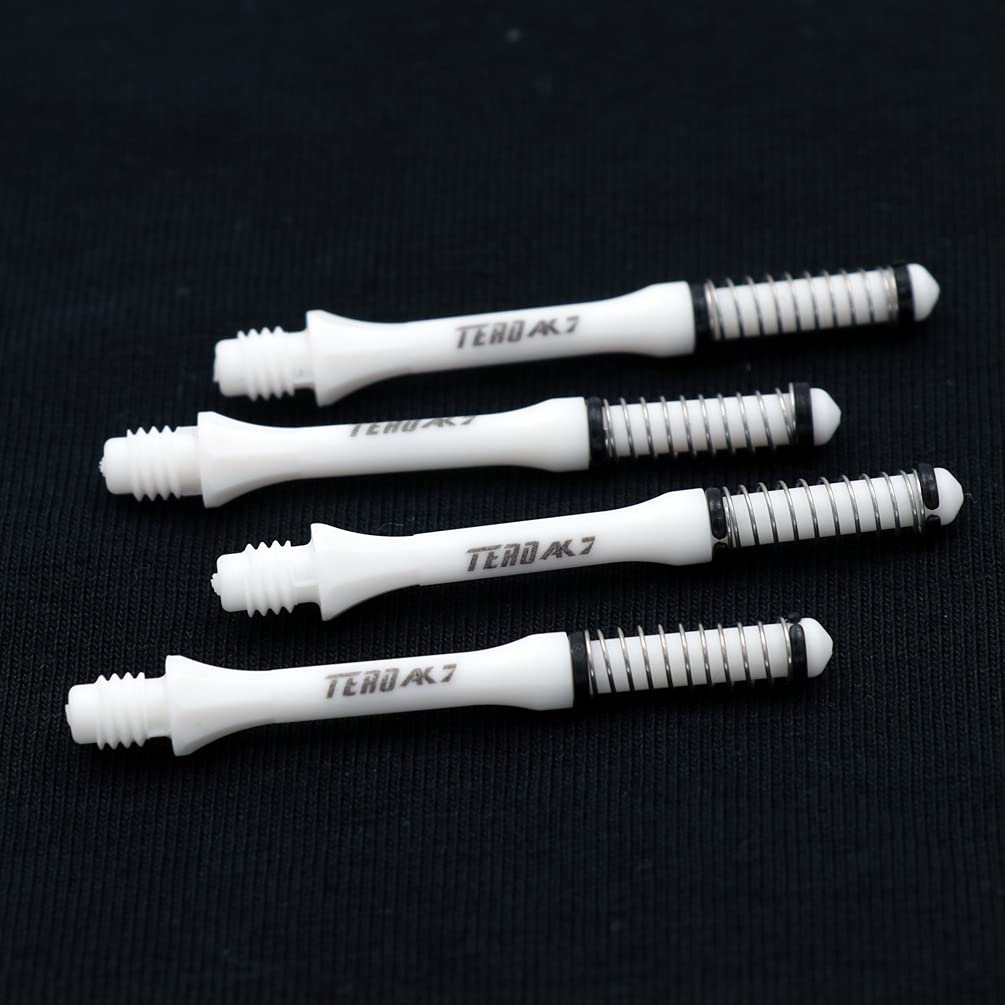 CUESOUL TERO AK7 Flechas de Dardos Telescopio de Resorte Incorporado para Flechas de Punta de Acero y Flechas de Punta Suave, Juego de 4 Piezas - 2
