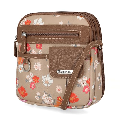 Image of Multisac Women's MultiSac North South Mini Zip Around Crossbody