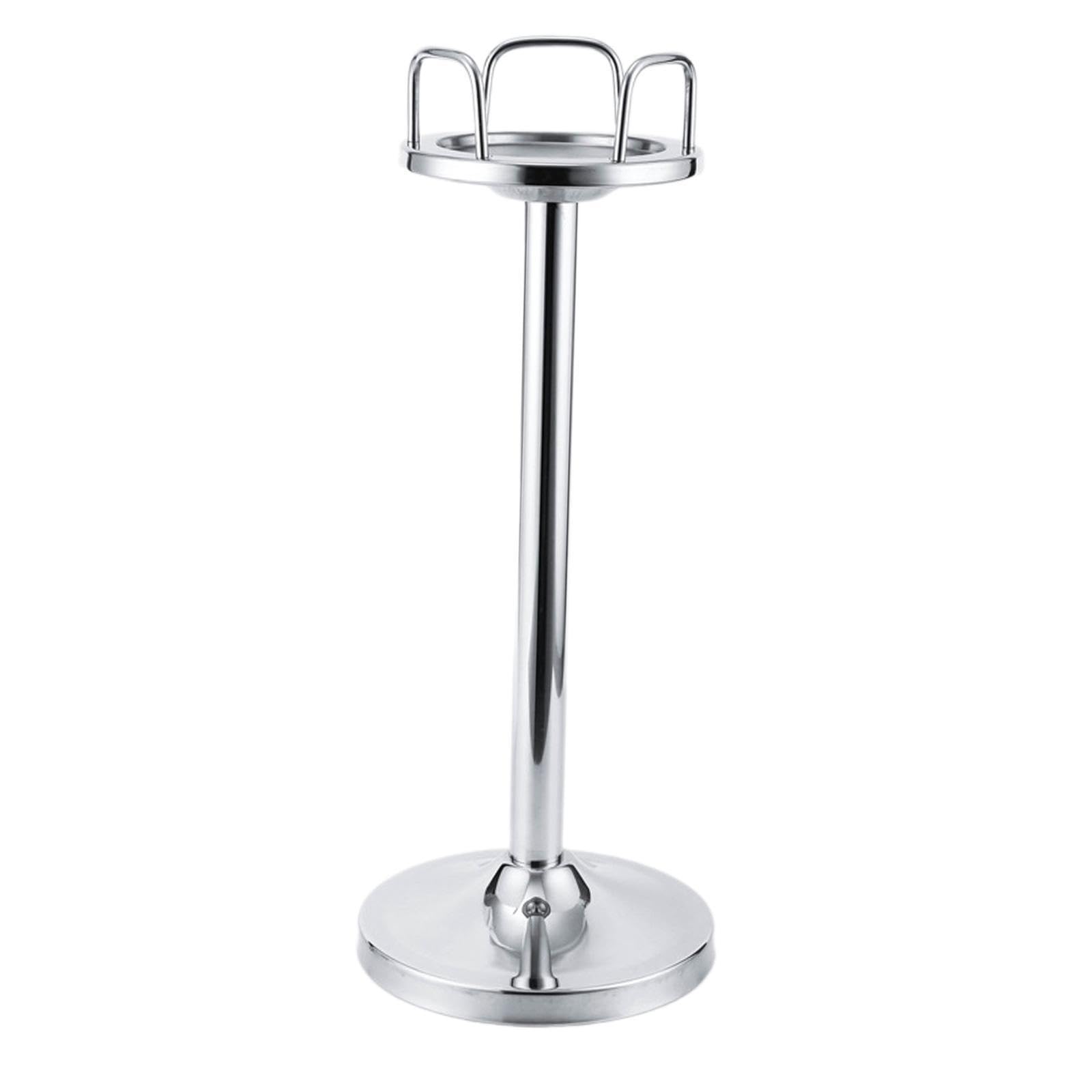 Versátil soporte para cubitera de champán, fabricado en acero