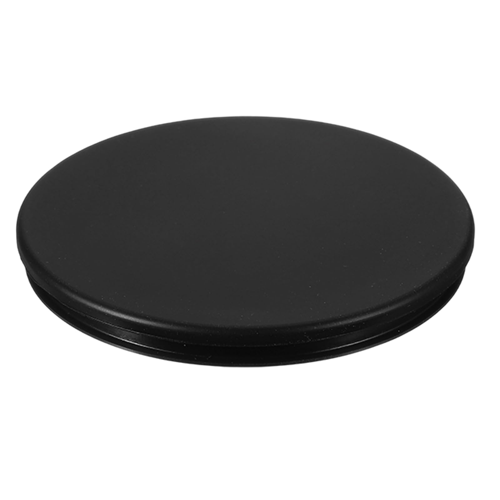 YELARXI Rubber Plugs, Silicone Hole Plugs, T Type Rubber Stoppers, Waterproof Snap Locking End Caps - Fitting for (85 mm Round Holes/Kitchen/Furniture) 85 mm & 1 Pack & Black