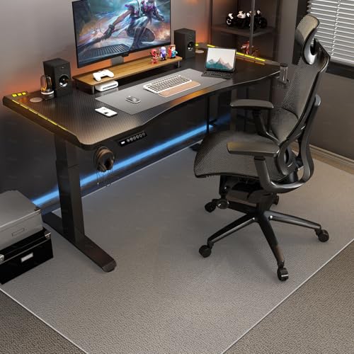 Clear Office Chair Mat for Hardwood Floors, 63