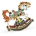 BestPysanky Rocking Horse Carrying Gifts Christmas Musical Figurine
