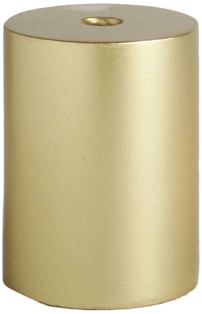 Tag 201693 Unscented 3 by 4-Inch Pillar Candle, Metalic Gold