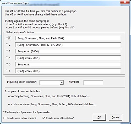 image for Reference Point Software LLC Reference Point Template, Version: APA St