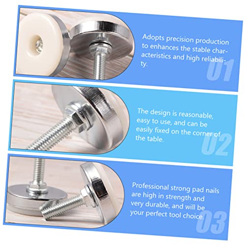 Tornillos para patas de muebles en material resistente de alta durabilidad para regular 6