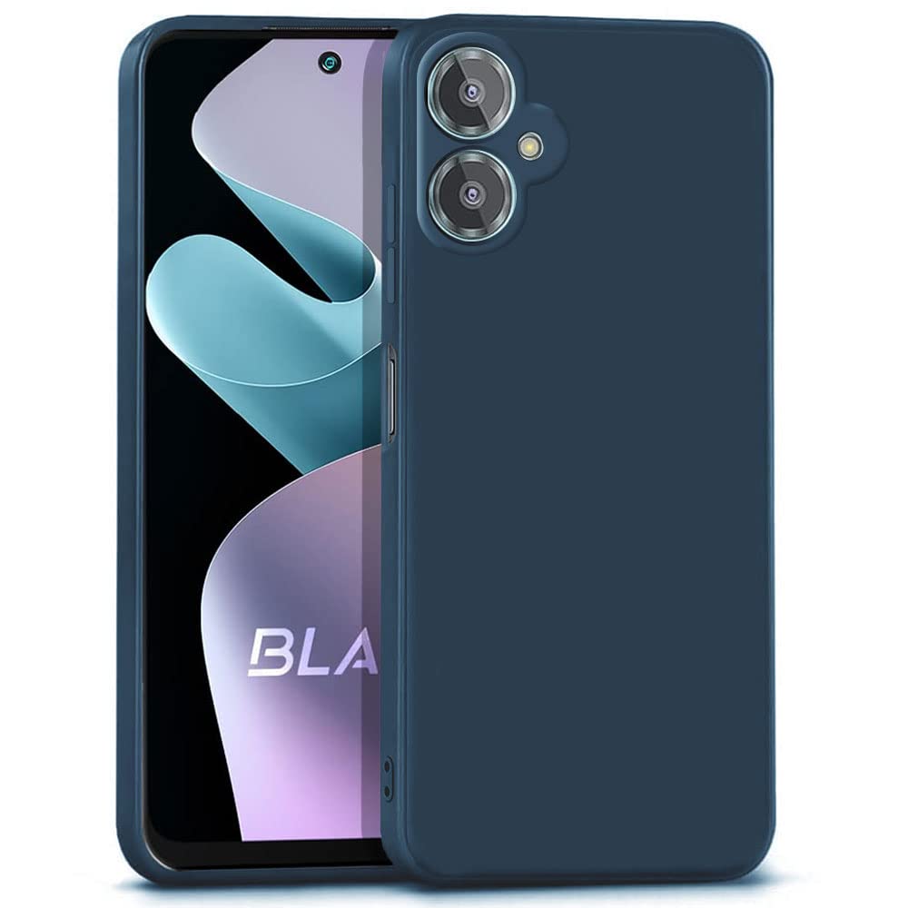 WOW IMAGINE Back Cover for Lava Blaze 2 | Ultra Slim Soft Rubberised Case | Inner Velvet Fabric Lining | Matte Silicone Flexible Mobile Case | Camera Protection - Blue (B0C5DWQRLT) Amazon Price History, Amazon Price Tracker