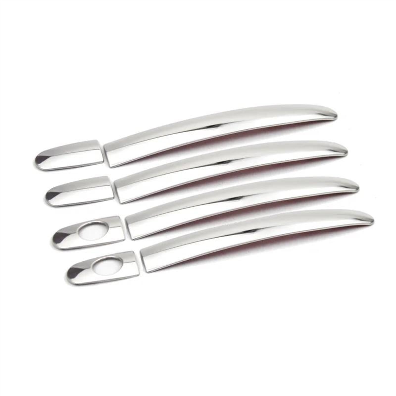 Csspdm B Chrome Stainless Door Handle Cover Trim Molding Styling Cap Ezel For Toyota For Corolla 2009-2013(B)