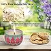 Nancia 6 Pack Scented Candles Gift Set (Lavender, Rose,Vanilla,Amber Musk,Lemongrass,Orange) Soy Wax Tin Candles, Natural Fragrance Candles for Stress Relief and Aromatherapy Candles