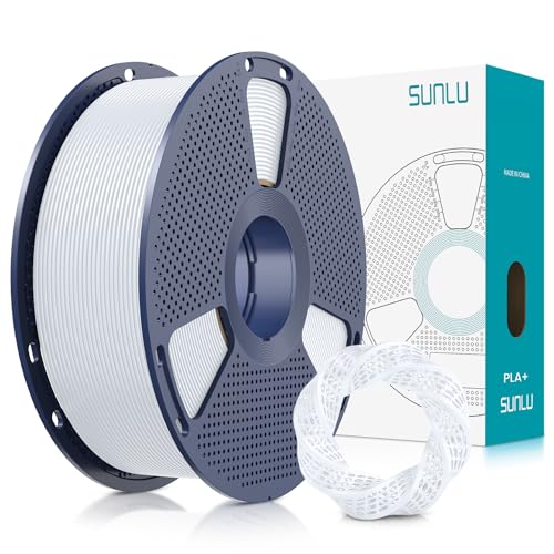 SUNLU 3D Printer Filament PLA Plus 1.75mm, SUNLU Neatly Wound PLA Filament...