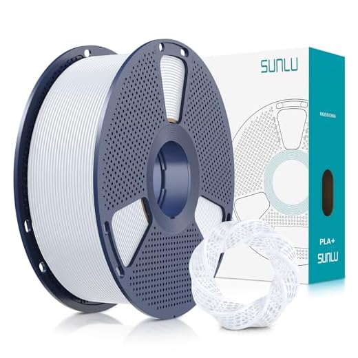 SUNLU PLA Plus - Filamento para impresora 3D, filamento PLA+ 3D mejorado de 0.069 pulgadas (1.75 mm), PLAPro perfectamente enrollado, fuerte y tenacidad, precisión dimensional +/- 0.0008 pulgadas