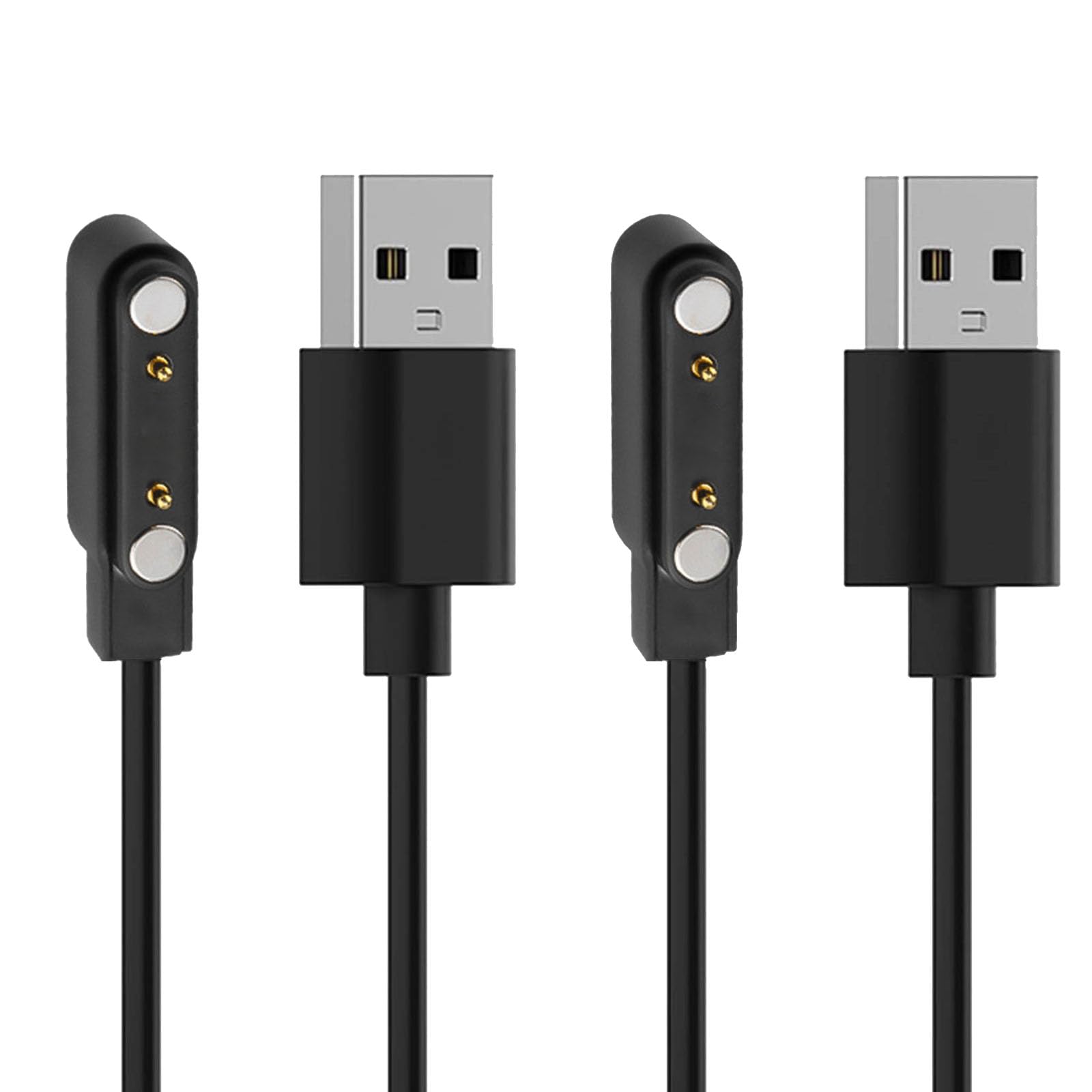 Xininyia 2-Pack for Bark Smart Watch Charger, Magnetic USB Charging Cable Smartwatch Rapid Charge