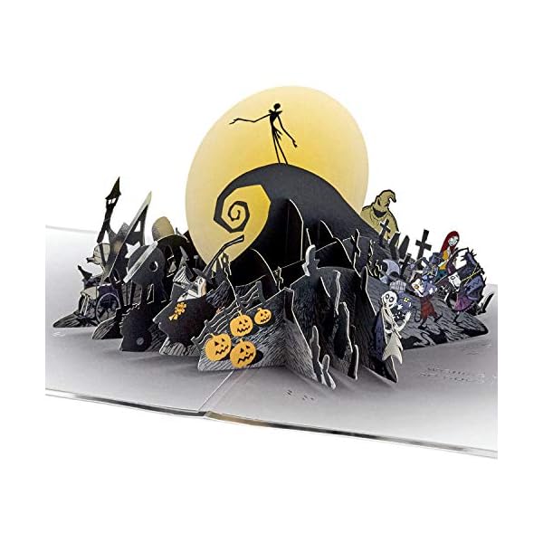 Hallmark Signature Paper Wonder Nightmare Before Christmas Pop-Up-Geburtstagskarte (Happy Nightmares)