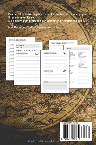 Foto von Reise-Tagebuch / Reise-Journal für Reise nach Thailand: handliches & praktisches Reisetagebuch Notizbuch zum Ausfüllen [das Urlaubs-Tagebuch für die perfekte Reise]