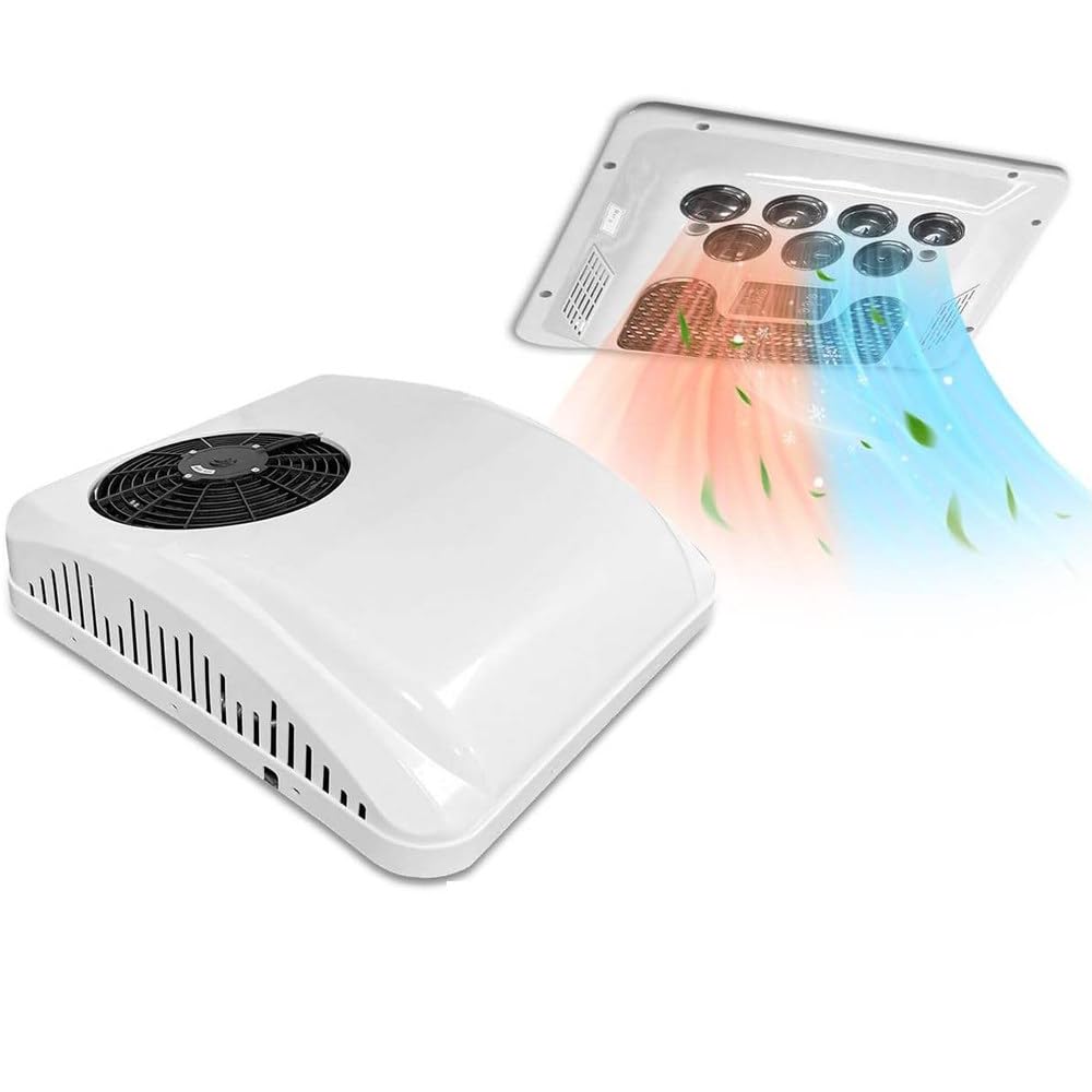 ShaiVrissian 850w Rooftop Air Conditioner with Inverter Compressor 12V