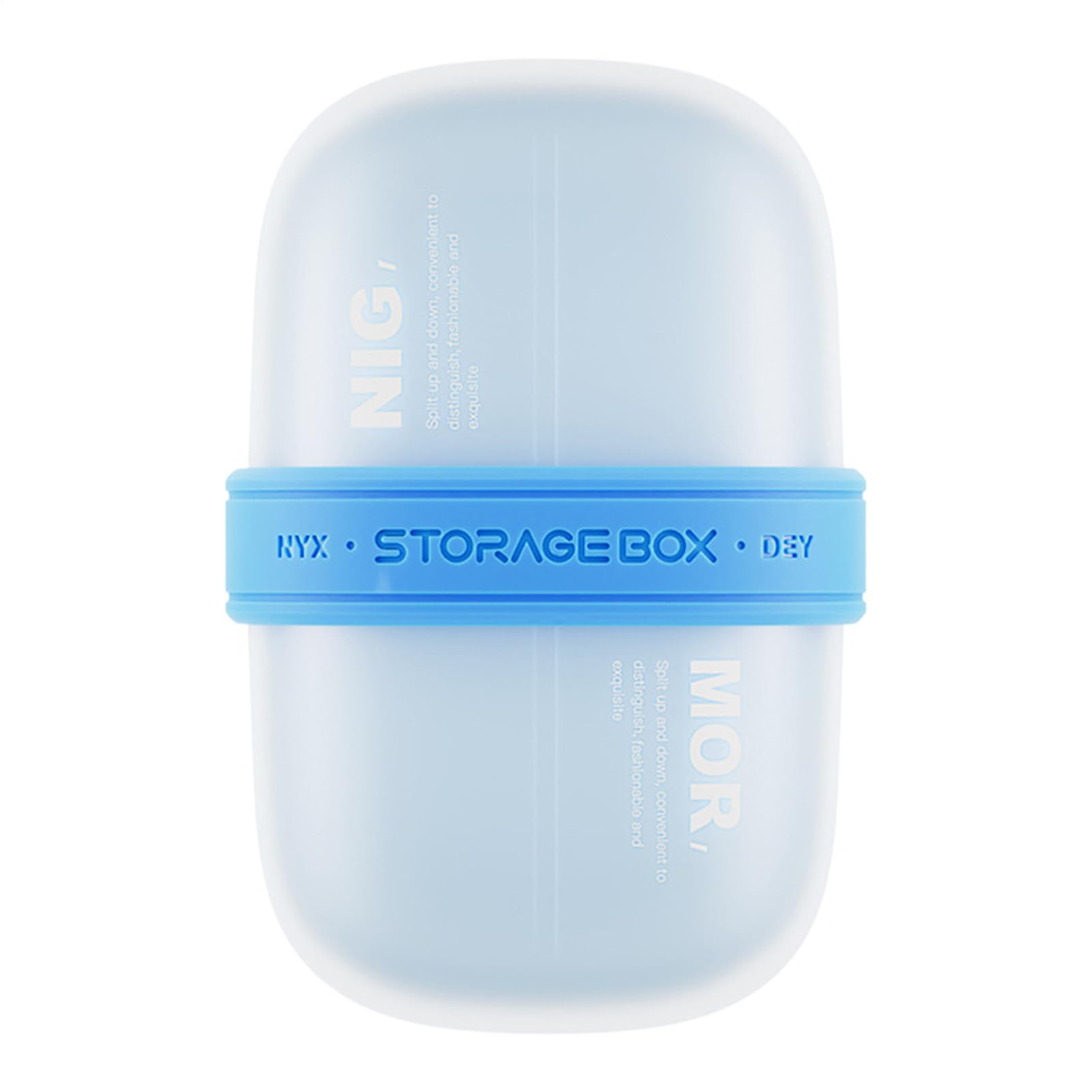 Small Pill Box,Traveling Medicine Storage Box | Compact Pill Dispenser Containers for Boys Girls Teens Men Women Youth School