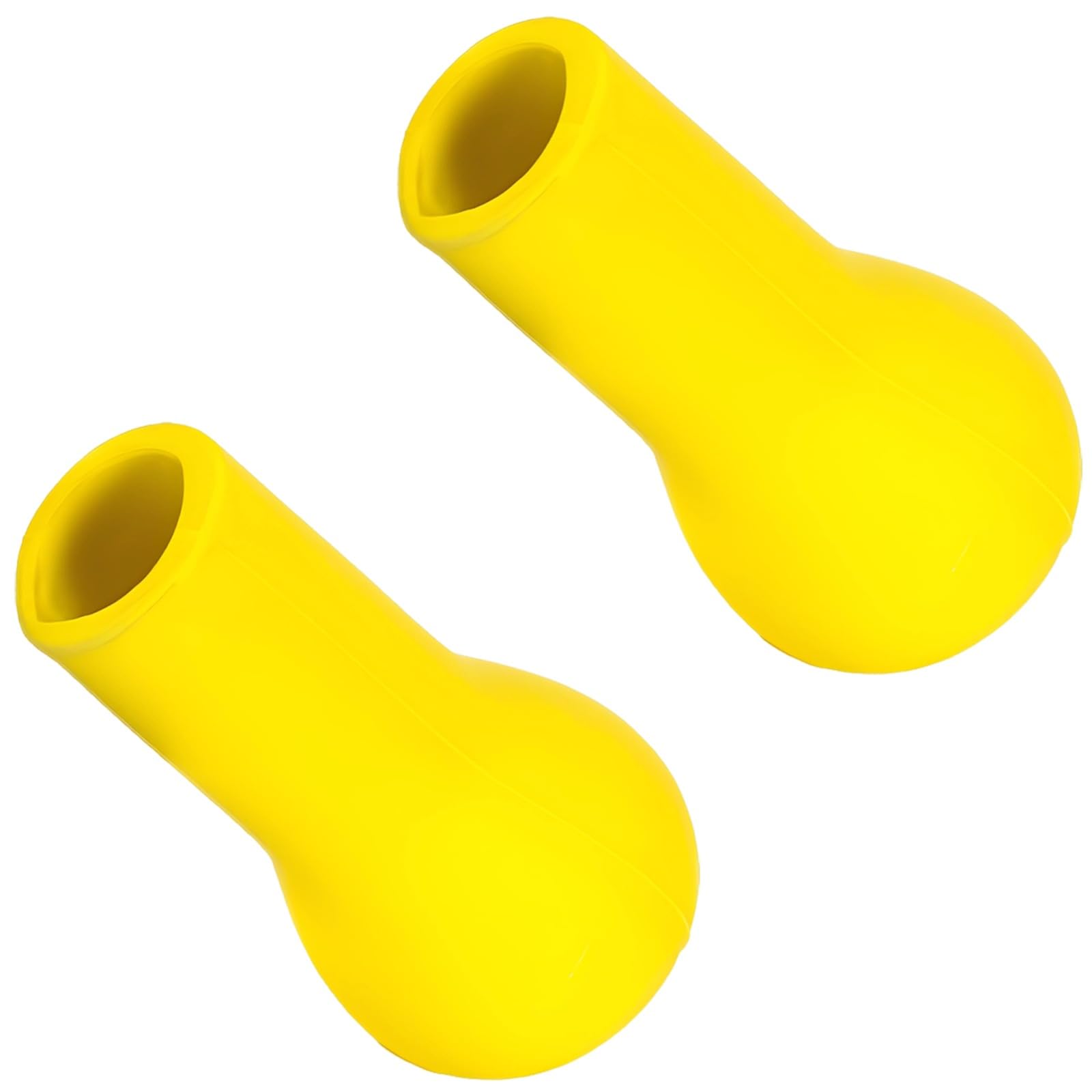 Generisch 2 szt. uchwyt na wędkę, przenośny pas wędkarski na brzuchu do wędkowania morskiego i łodzi, z pogrubioną wyściółką PU, 15,5 cm podpórka na amortyzator, nakładka na wędkę zapewnia bezpieczne