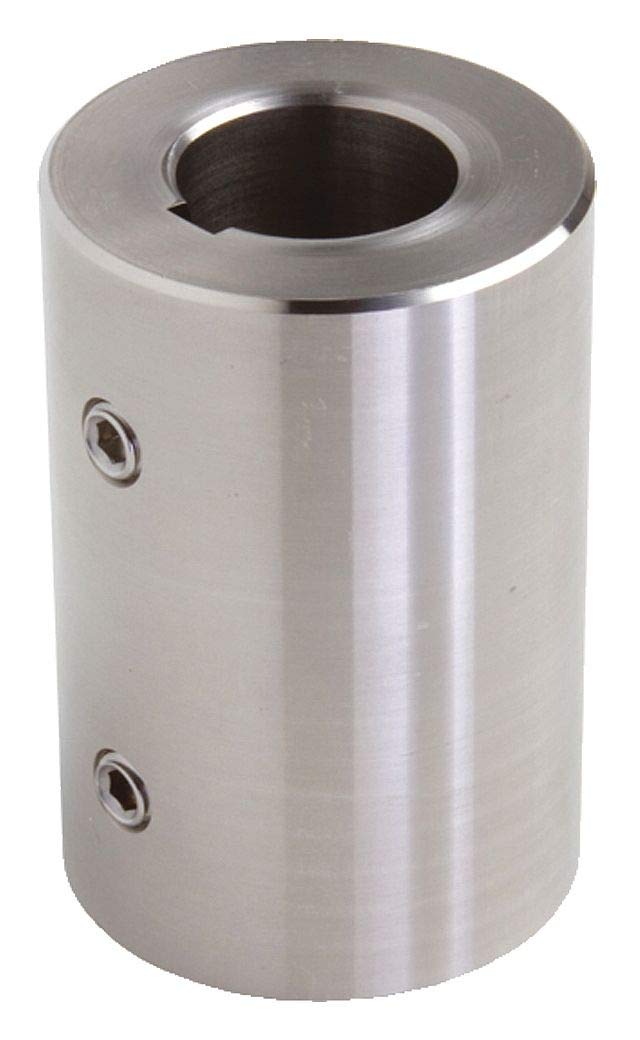 1 Piece Set Screw 3/4" Bore Dia. Stainless Steel Rigid Shaft Coupling
