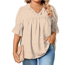 【新品】Apolina bette blouse 7-9Y 체크앤도트