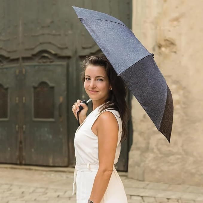 Image of Travel Umbrella Windproof Automatic Umbrellas big size for men, Umbrella for girls, Umbrellas for rain,Windproof umbrella Large for Man, Women Factory Outlet umbrellas