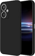 HONLEN Coque pour Redmi 13C 5G / Redmi 13R 5G Protection Étui, (6.74" inches) Liquide TPU Silicone Case Anti Rayures Ultra Mince Souple Cover en Silicone Le Noir