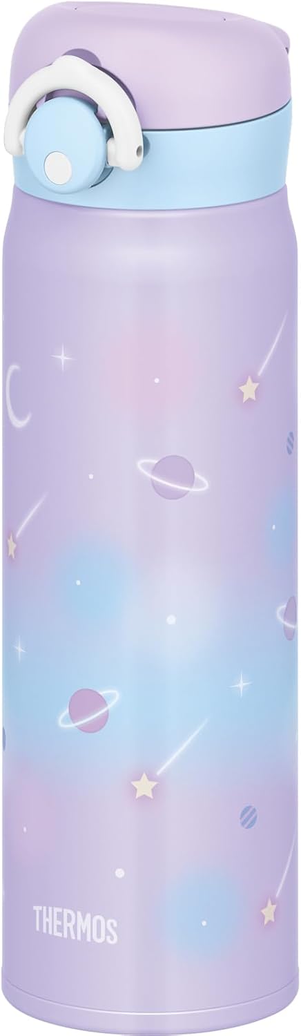 Thermos Vacuum Insulated Travel Mug, 16.9 fl oz (500 ml), Pastel Purple, JNR-504G, PPL