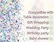 Lhbwhiz 4000 Stück Konfetti,Glitzer confetti Geburtstag Deko,Pailletten Streudeko,Sterne Und Mond Glitzerfolie Tischdeko,für Jubiläen,Partys,Hochzeit,Weihnachten Handwerk DIY Dekoration(Silber)
