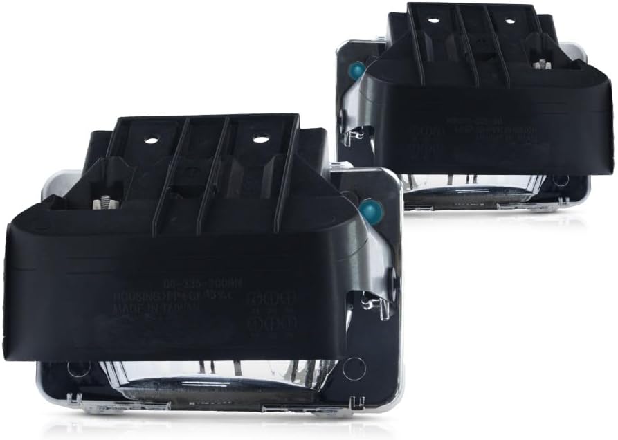 CarLights360: For Chevy Colorado Fog Light 2004-2012 Driver and Passenger Side | Pair | w/Bulbs | DOT Certified GM2592135 + GM2592135