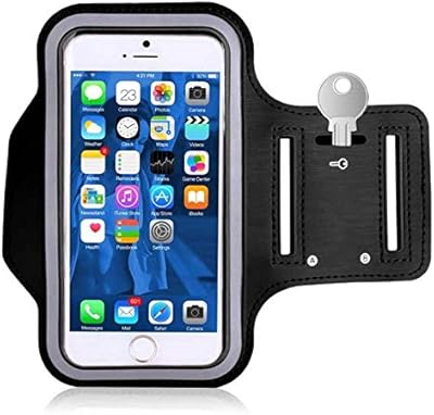 Running Armband Sports Gym Workout Case for Galaxy XCover Pro, Cover Band Neoprene Reflective Water Resistant Compatible with Samsung Galaxy XCover Pro