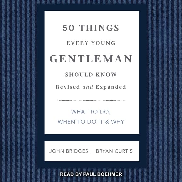 Cover art for 50 Things Every Young Gentleman Should Know