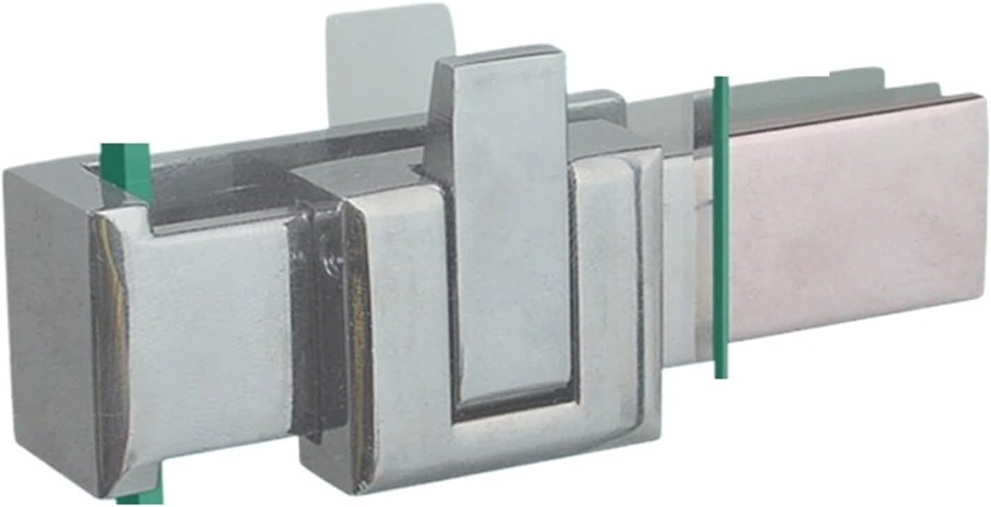Glass Door Lock Latch U-Shaped Sliding Gate Limiting Device Catch 1Pcs
