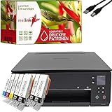 canon pixma mx495 kopieren ohne pc Hochwertige Tinte der Marke realink für hervorragende Druckqualität und ein gestochen scharfes Druckbild.