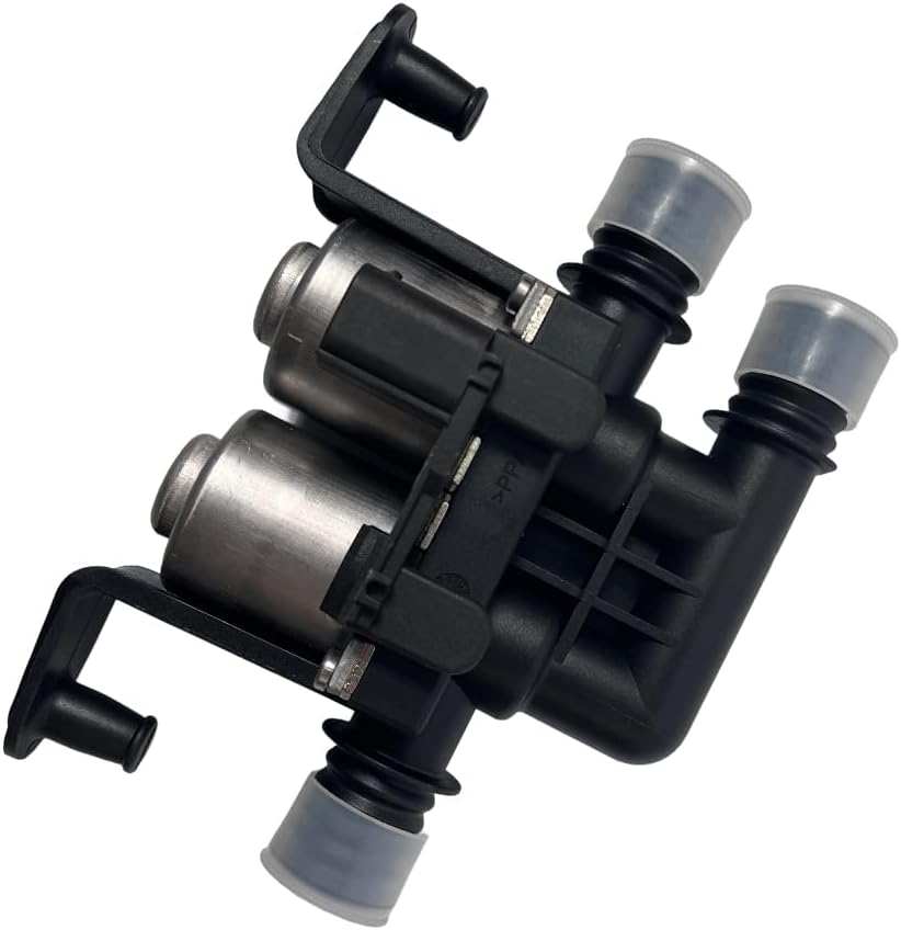 Heater Control Valve Solenoid Replacement for 2004-2019 BMW X5 X6, Compatible with E53 E70 F15 E71 F16 Models, Replaces# 64116910544 1147412166 701-005 EHV102