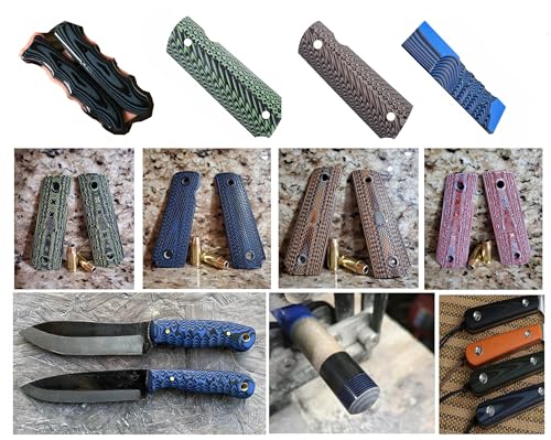 SICOLAS G10 balança cabo de faca material multicolorido, facas faça-você-mesmo, lajes de punho Micar