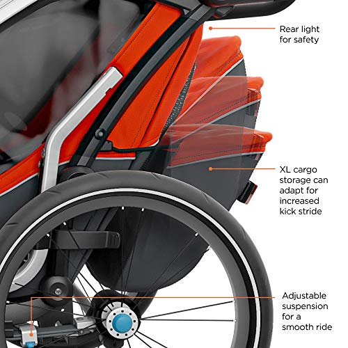 Carrito THULE Chariot Cross 1 Naranja V19