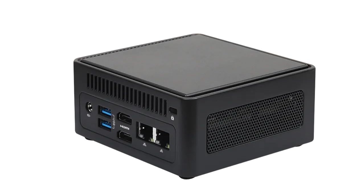 ASRock Barebone - Mini PC NUC Box 125H, diseño Compacto Intel Core Ultra 5 125H, para usuarios domésticos y Profesionales