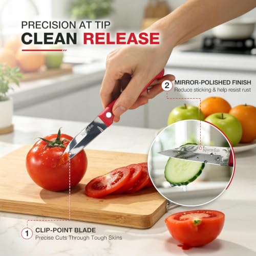 Colorful Paring Knife SET DROPS TO - image 2