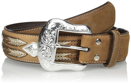 Nocona Men's Diamond Concho Multi-Stitch Belt