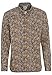 Produktbild camel active Herren Langarm Hemd mit Allover Print Blau menswear-3XL