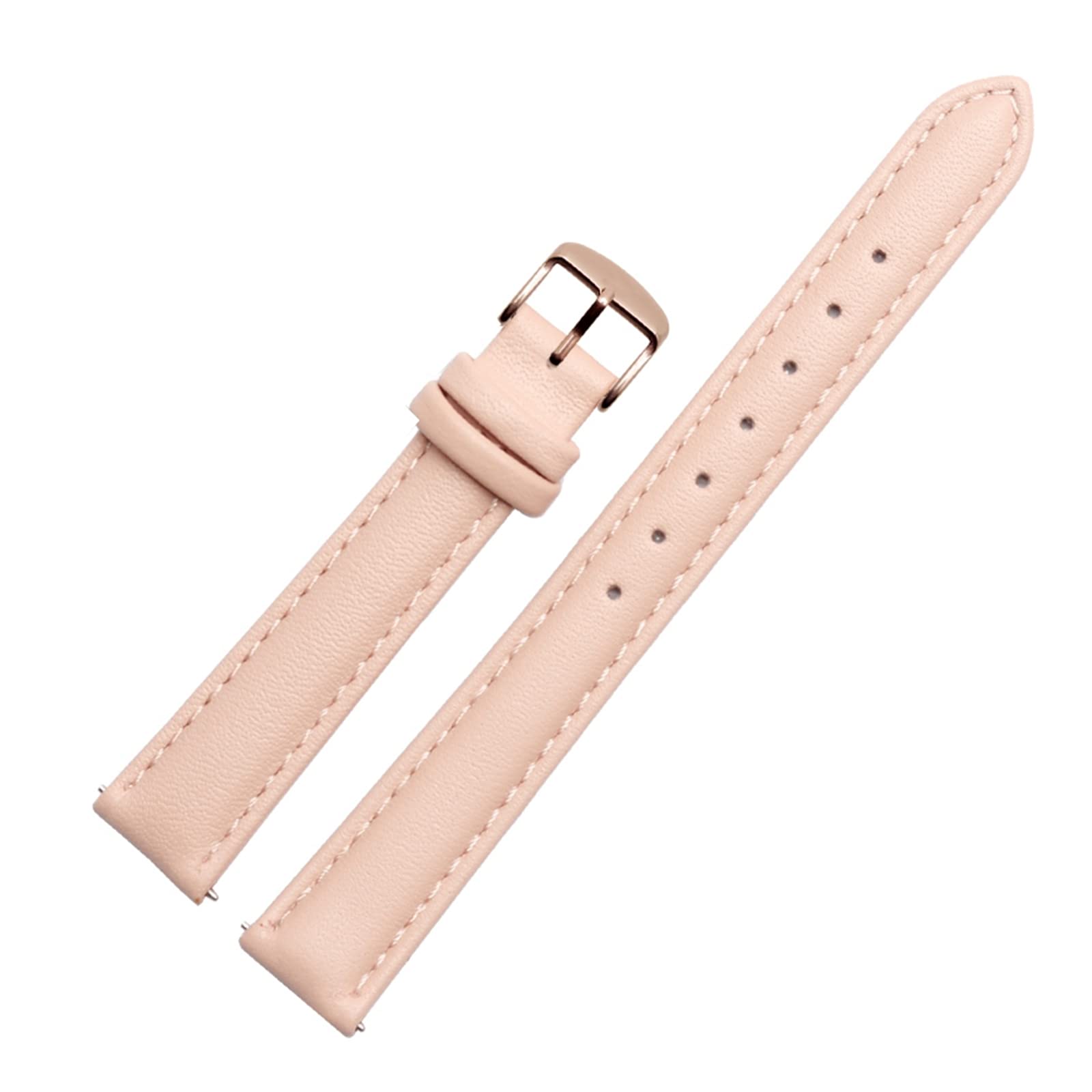 Bracelet de montre en cuir véritable 12mm-20mm pour femme remplacement